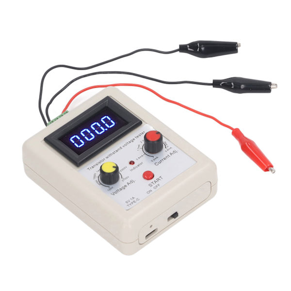 Spændingsmodstandstester Digital spændingskapacitetsdetektor til Diode MOS Triode Transistor 120V-2700V Blåt Display