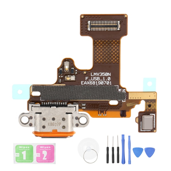 USB-laddningsportkabeldockersättning för LG V30+ Plus V35 H932U LS998 H930DS V350N