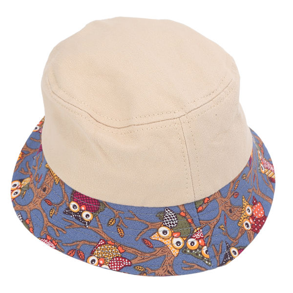 Baby Caps Bomull Bred Bremskjerm Bucket UPF 50+ Solbeskyttelse Pustende Sommer Strand Barn HatterB