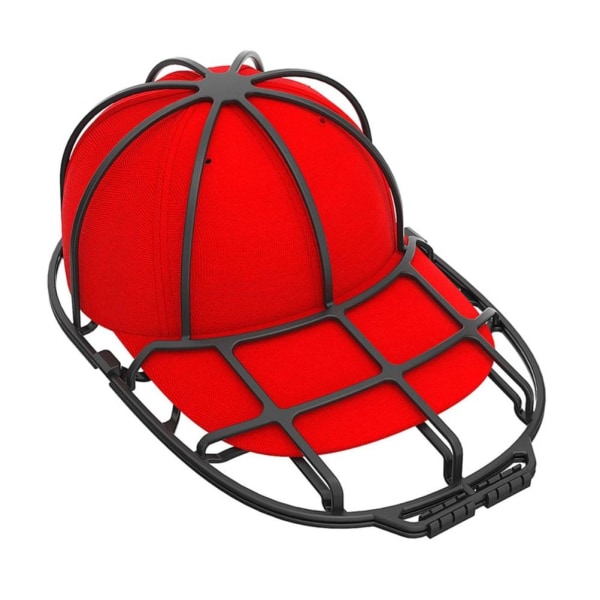 Hatteskiver Plast Baseball Hat Rengøringsmidler Vaske Hat Beskyttelsesstativer Passer til voksne/børn Hatte Vaskemaskine Rammebur til vaskemaskine