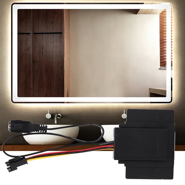 LED Intelligence Touch Induktionsbrytare för Badrumsspegel DC5‑24V