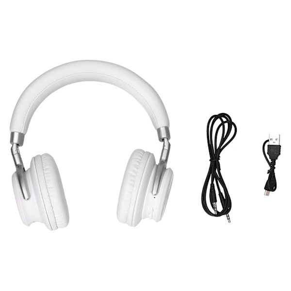 Trådløst headset Bluetooth 5.0 stereohodetelefoner med 3,5 mm lydkabel for reiser, forretningsreiser, treningssenter LY‑908(ANC)