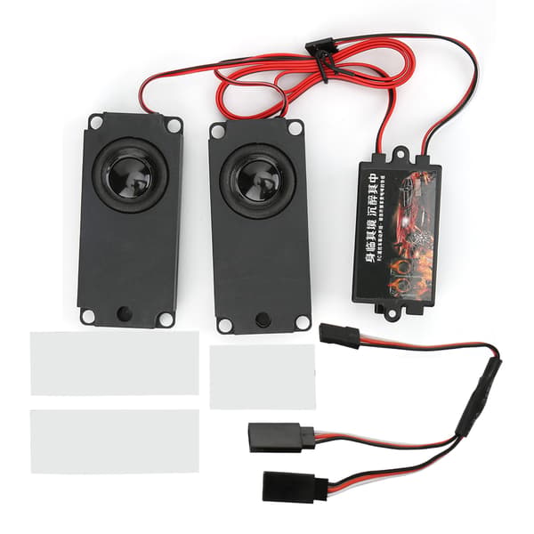 Motorlyd-effekt stemmesimulatorsystem for 94123 1/10 skala RC-bilmodell