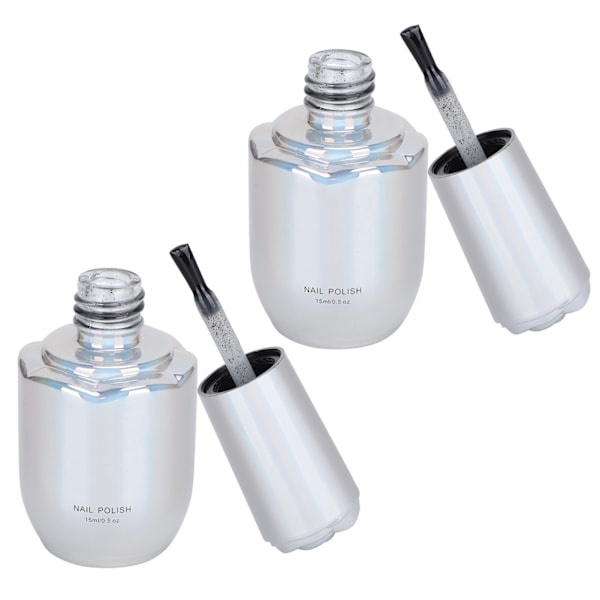 Nagel toppbaslack matt lack nagellack set ingen tork UV-gel manikyrverktyg 15ml