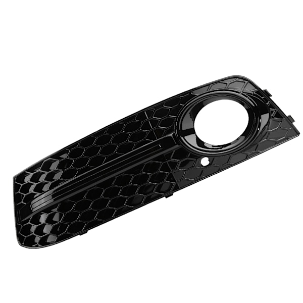2 stk. til RS4 Style Blanke Sorte Frontkofanger Tåge Lygte Gitre til Audi A4 B8 2009-2012