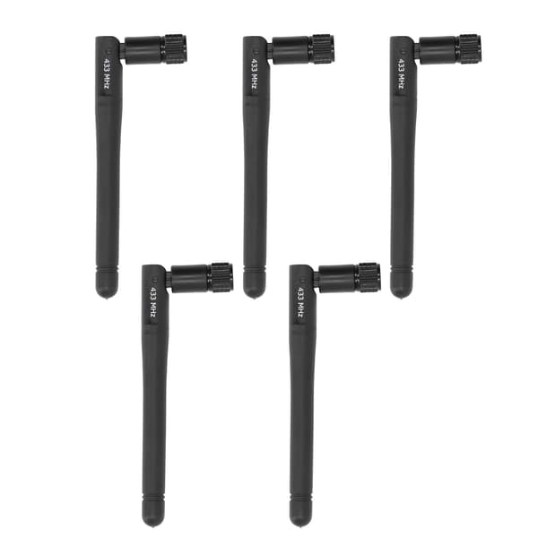 5PCS Vikbar Antenn Högförstärkande Rundstrålande Antenn för 433M Trådlöst Överföringssystem