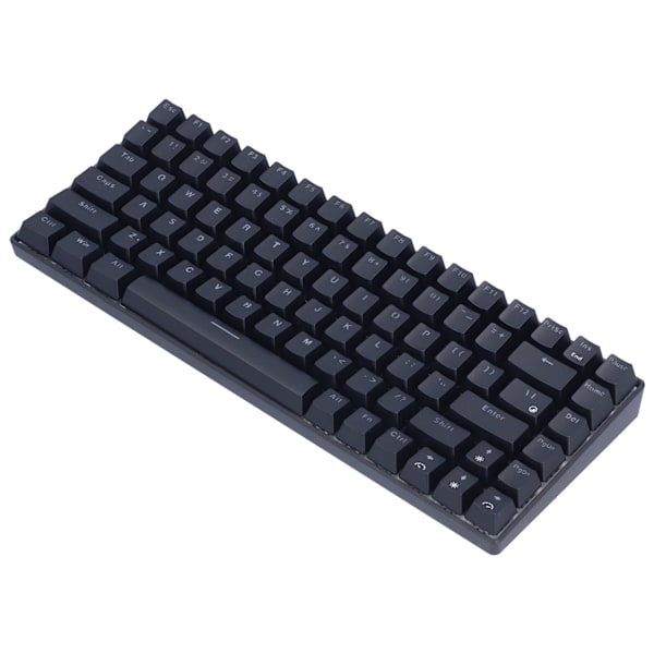 Gaming tastatur bærbar 84 taster TYPEC Keypads med baggrundsbelysningseffekter til pc-gamere bærbar computer arbejde