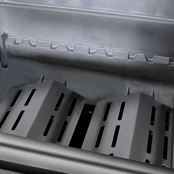 Varme Diffuser Grill Gassplate 7622 Reservedeler Rustfritt Stål Tilbehør for Weber Genesis 300 Serie E310 E320 E330 S310 S320 S330