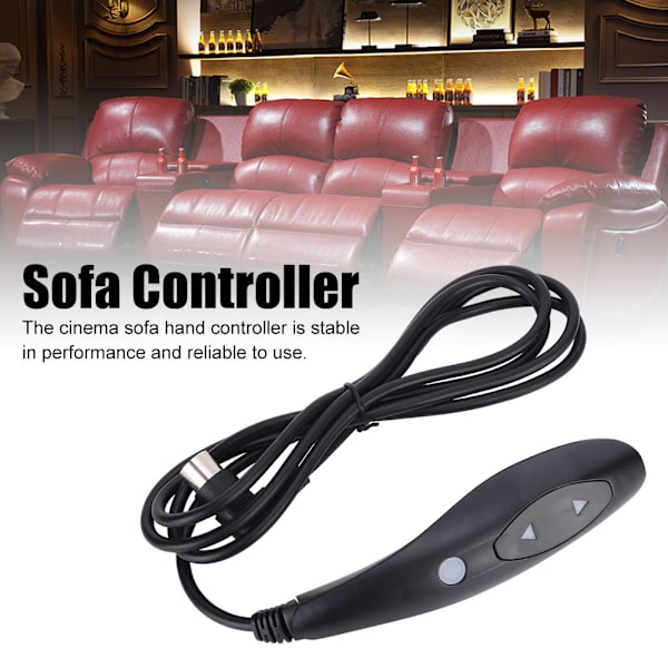 Sofa Håndcontroller Knap Kontrolkontakt Tilbehør til Elektrisk Møbel Seng Biograf Sofa