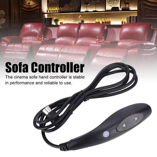 Sofa Håndkontroller Knapp Kontrollbryter Tilbehør for Elektrisk Møbel Seng Kino Sofa