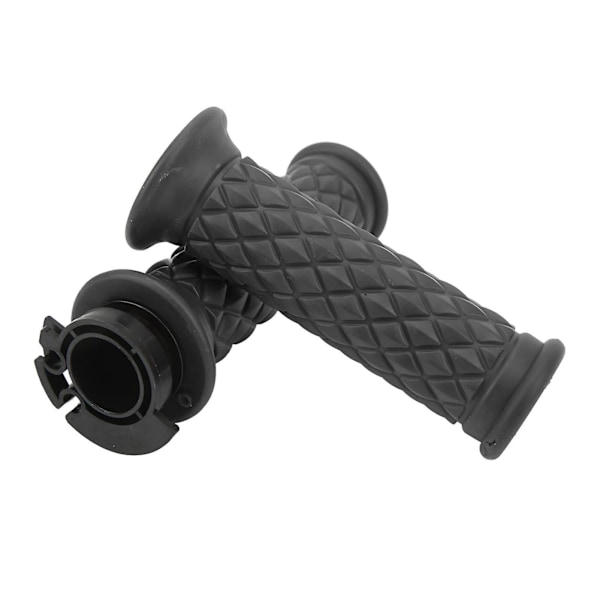 1 Par 22mm Gashåndtag Universal Komfortabelt Greb Passer til Scooter GY6 50cc 80cc 125c 150cc Sort