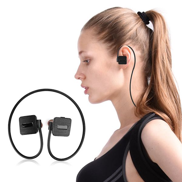 Urheilullinen takana roikkuva Bluetooth-kuuloke 4.1 Langaton binaural vedenpitävä matkapuhelin Yleiskuuloke