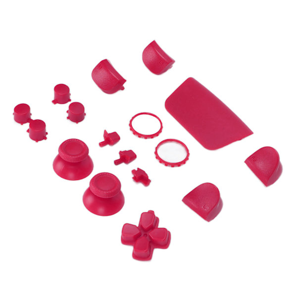 Ersättningsknappar L2 R2 Full Buttons Set Ersättningsknapp Reparationssats för PS5 ControllerPink