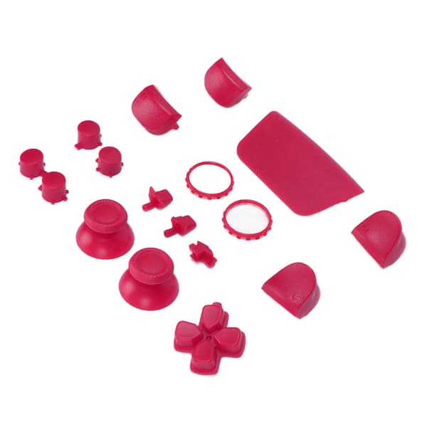 Erstatningsknapper L2 R2 Komplet knapsæt Erstatningsknap Reparationssæt til PS5 Controller Pink
