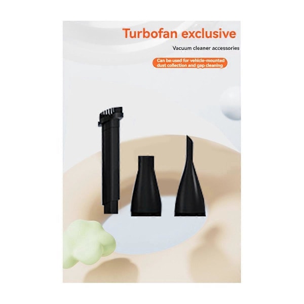 110000RPM Mini Turbo Jet Fan Kompressionsblæser Orange