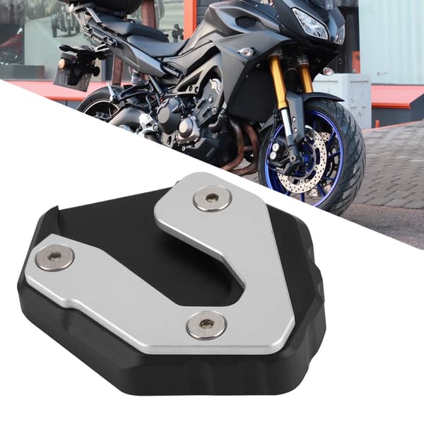 Förlängningsplatta för sidostöd, halkfri, passar Yamaha MT09 TRACER 900gt