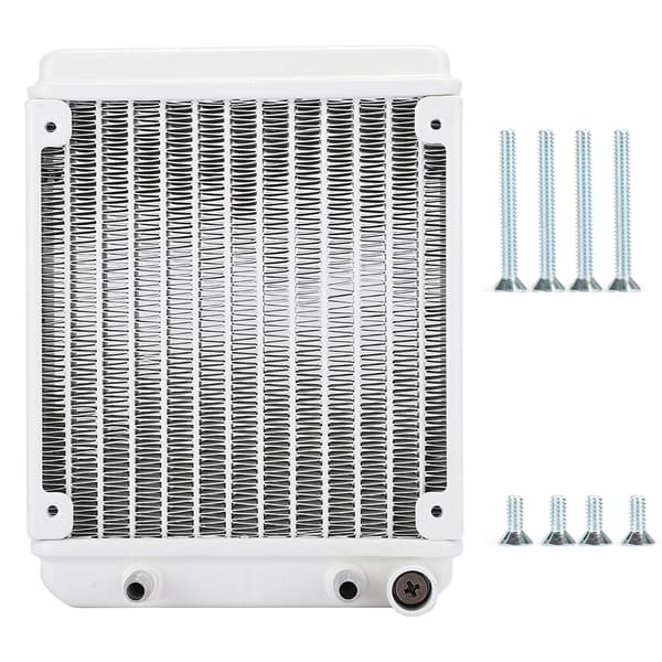 Professionel PC Vandkøling Aluminium Radiator 12cm/4.7in Installationsposition til Computer CPU Køleplade