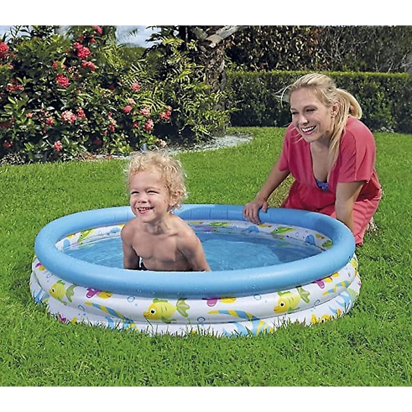 Udendørs swimmingpool oppustelig vandpool 102*25CM