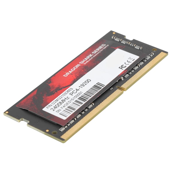 DDR4 RAM ohut alumiini korkea suorituskyky helppo asentaa DDR4-2400MHz PC4-19200 kannettava muisti 8GB