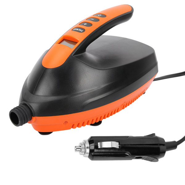 Høytrykks bærbar 12V digital luftpumpe for SUP & Paddle Board