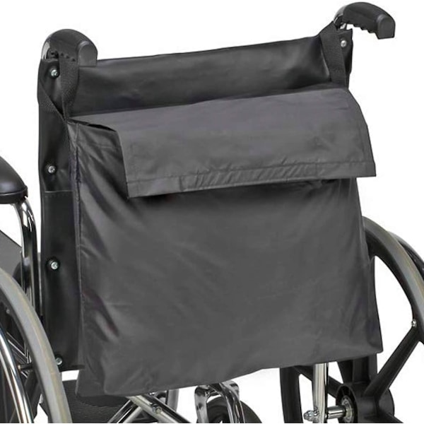 Rolle- og Rollator-Taske til Nem Opbevaring på Kørestole, Rollatorer og Transportstole til Ældre og Handicappede