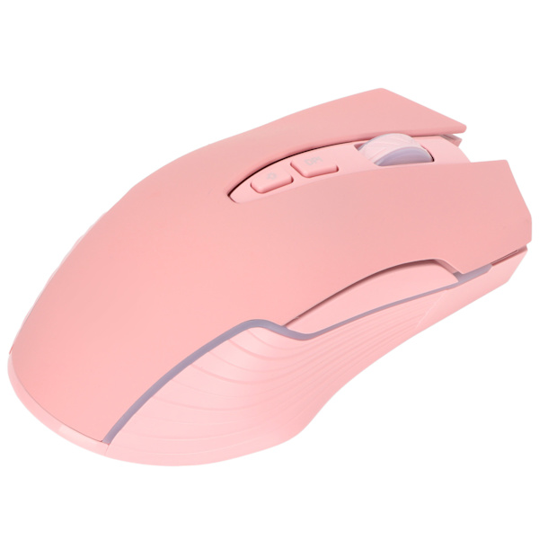 Trådlös spelmus 2,4 GHz RGB Fem nivåer DPI Justerbar Ergonomisk design Bärbara datortillbehör