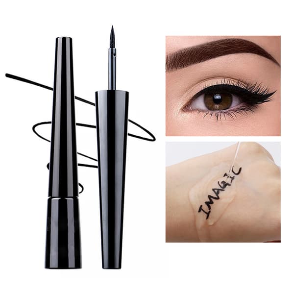 Eyeliner Liquid Fine Tip Smudge Proof Long Lasting Quick Dry Smooth Waterproof Eye Liner