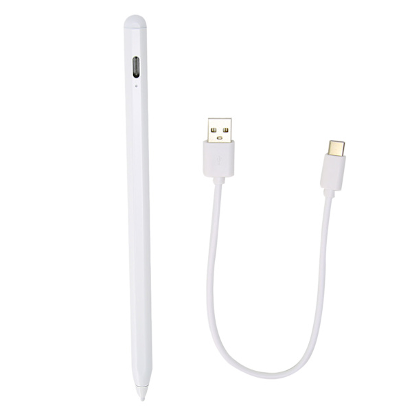 Kapacitiv pen aktiv skærm touch universal stylus til ipad Tablet PC til Android telefon hvid