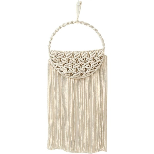 Lämplig Handgjord Vävd Väggbonad Drömfångare, Macrame Väggbonader Vävd Tapestry