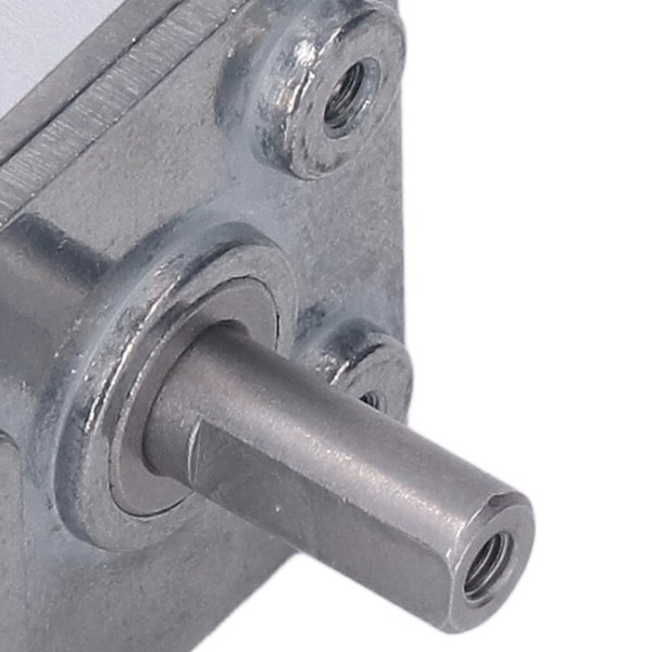 DC 12V Hastighedsreducerende Motor Alle Metal Dual Shaft Worm Gear Motor 4632-370 23rpm - 1 stk.