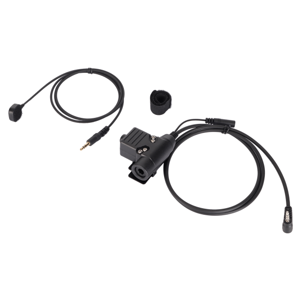 Walkie Talkie Headset-kontakt U94 håndholdt mikrofonadapter PTT 2-veis radiohodesettadapter for Vertex VX-3R
