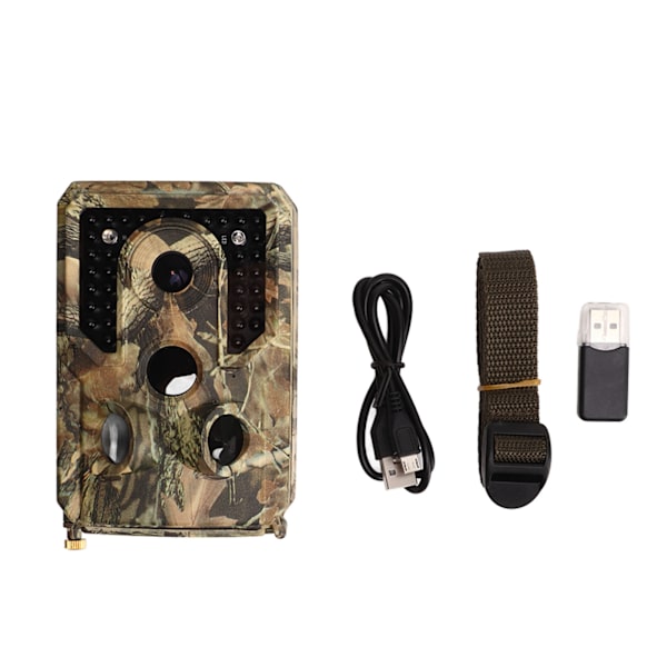 1080P HD Trail Kamera Udendørs Infrarød Detektion Jagt Kamera IP54 Vandtæt Wildlife Scouting IR Cam