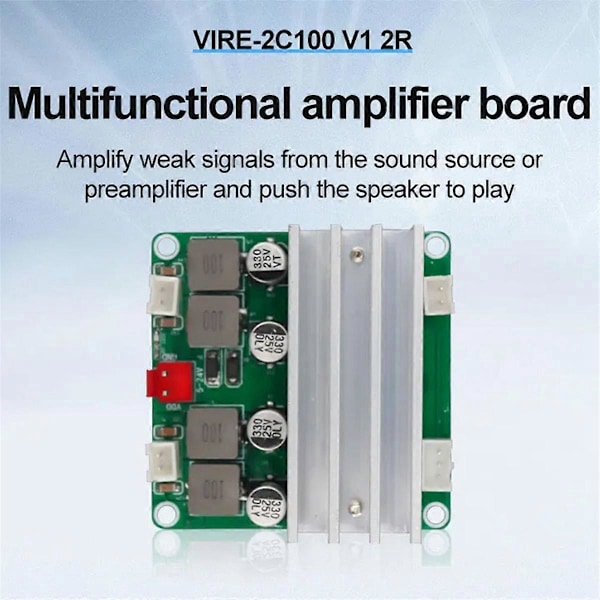 TPA3116D2 Digital Forstærker Board 2 Kanal Klasse D Audio