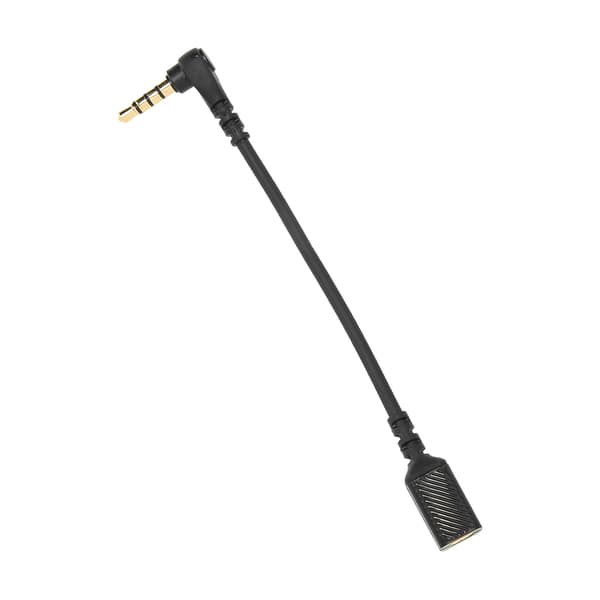 12cm/4.7in Hörlursljudkabeladapter Bra Konduktivitet för Steelseries Arctis 3 / 5 / 7