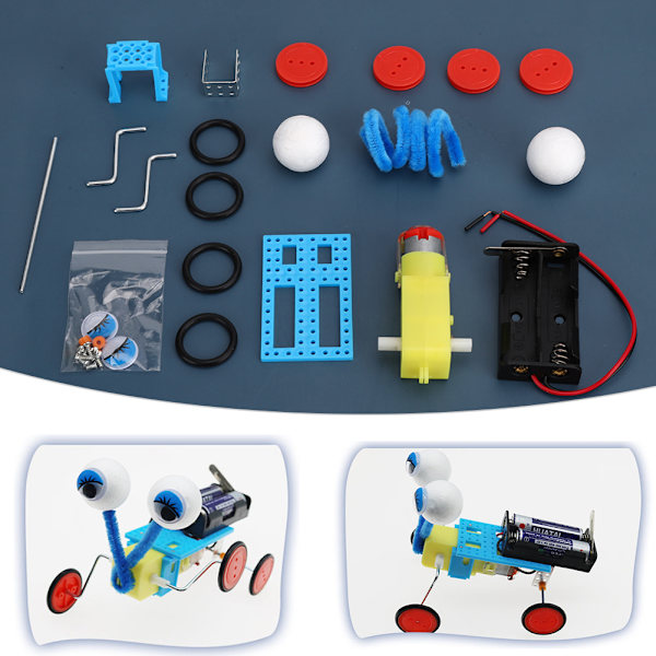 DIY Reptil Robot Kit elektrisk vetenskaplig pedagogisk leksak barn lärande gåva