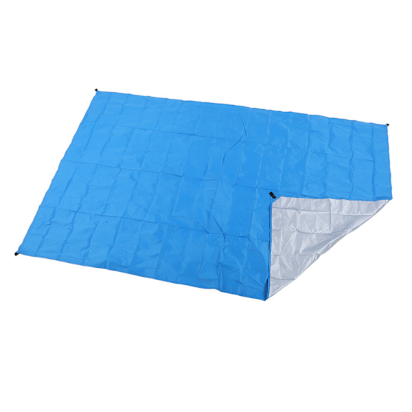 Ulkoilupiknik-matto, vedenpitävä, 90x55 tuumaa, kannettava retkeilymatto ulkoilupiknikeille ja leirintään, sininen