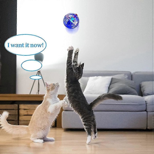 3 st Blinkande Boll Batteridriven Paranormal Utrustning Portabel Liten Rörelse Gåva Husdjursleksak Led Zekai