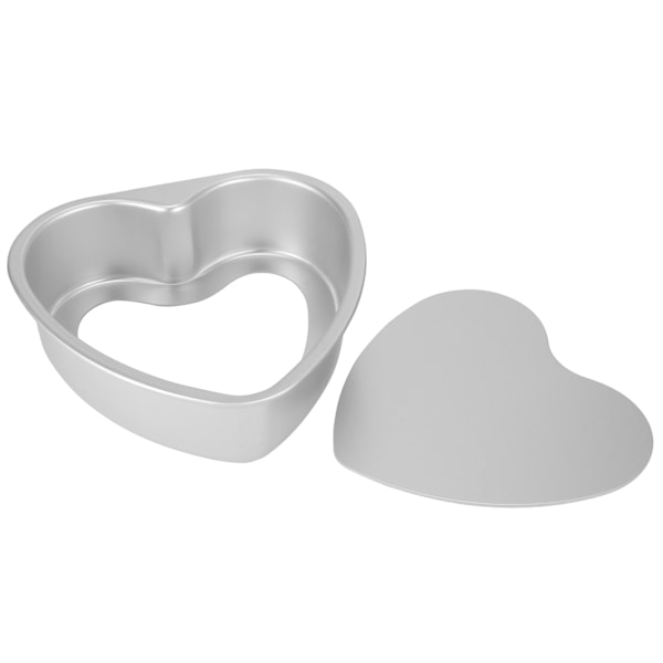 Heart Shape Cake Pan Aluminium Alloy DIY Cake Mold Baking Cheese Bread Tray Kitchen Tools