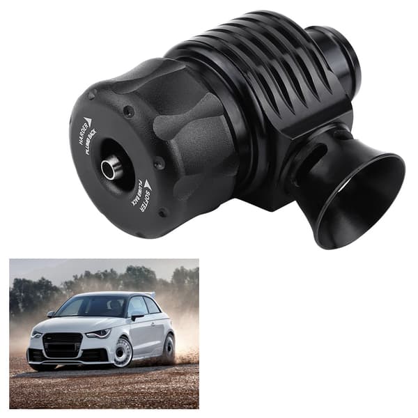 Universal 25mm/1 tomme Bil Turbo Blow Off Ventil Dump Ventil Adapter Sæt Hornform