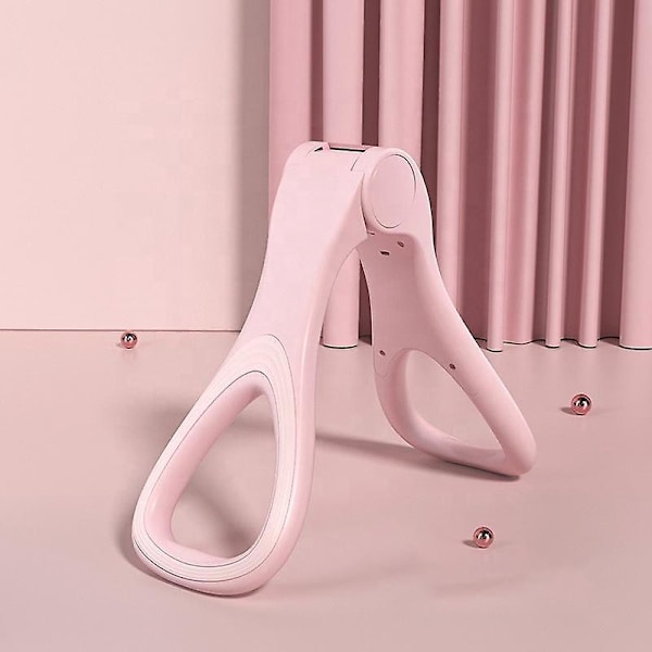 Hjemme Fitness Udstyr: Indre Lår og Ben Træner med Yoga Elastisk Bånd (Pink)