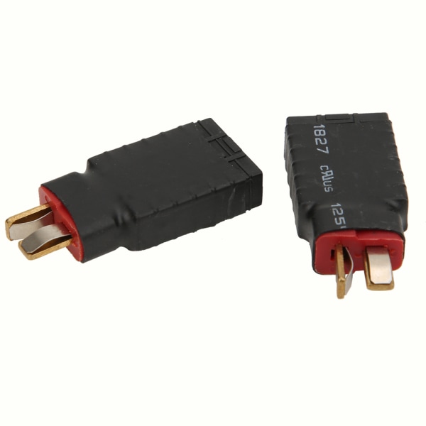 2 kpl Miehistä Deaneista Naisiin Traxxas Wireless Adapter RC NiCd Akkulaturin liitin