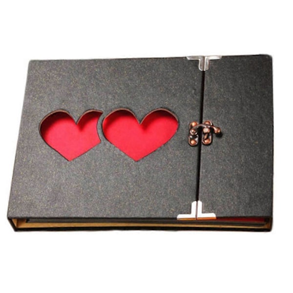 Fotoalbum for Egen Design Scrapbook Album, Bursdags- og Jubileumsgave