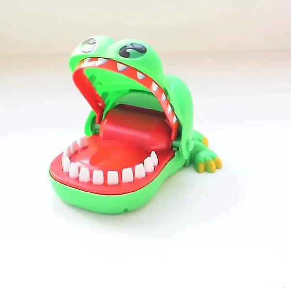 Krokodilbett-Fingerspel för Barn - Roligt Alligator-Tandläkarspel