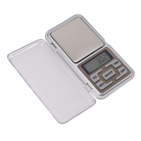 Digital Gram Scale 500g/0.01g Hög noggrannhet Bärbar Mini Fick Juveleringsvåg med LCD-display för Guld Mat Medicin