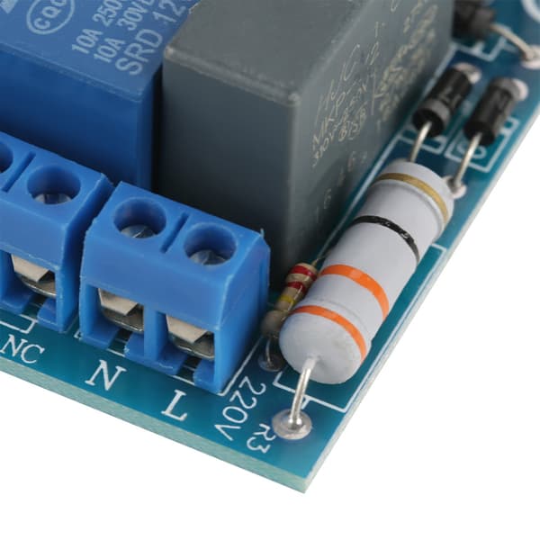 220VAC Justerbar Timer Forsinkelse Sluk Relæ Modul Belastning (0~10 timer)