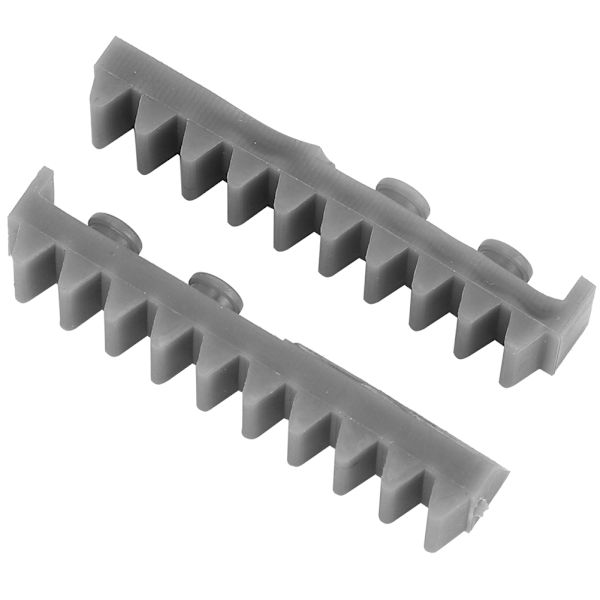 Ett par sidoställ stickmaskin Plasttillbehör L/R sidoställ Passar för Silver Reed