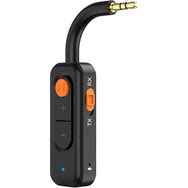 Bluetooth Lähetin Vastaanotin 2-in-1 Bluetooth 5.4 Audio Adapteri, Mini Langaton 3.5mm AUX Bluetooth Adapteri