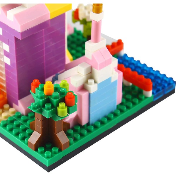 Princess Castle Micro Building Blocks - Minileksakstenar för vuxna (1 st)