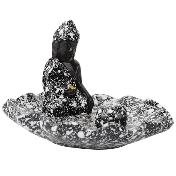 Sydostasiatisk Buddha-statyett i harts, prydnadssak, konstverk för heminredning
