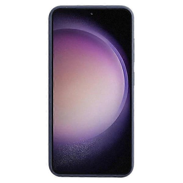For Samsung Galaxy S23 Case Silicone Shockproof Phone Cover Dark Blue